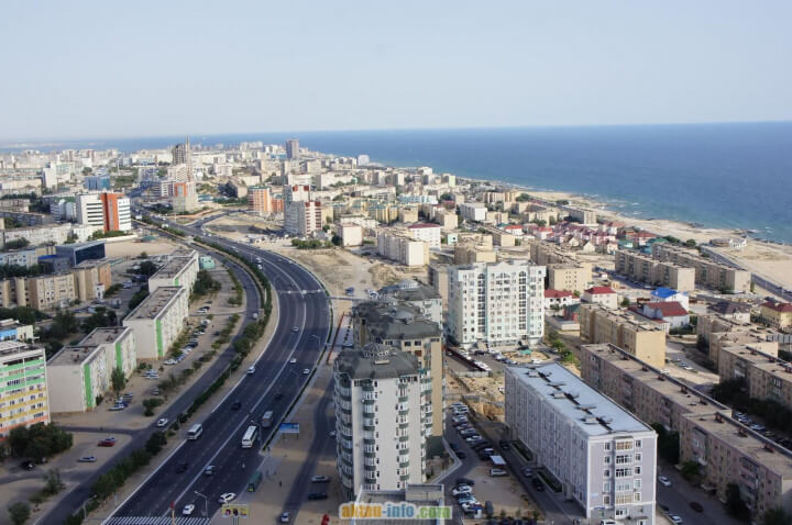 Aktau - the city built from scratch